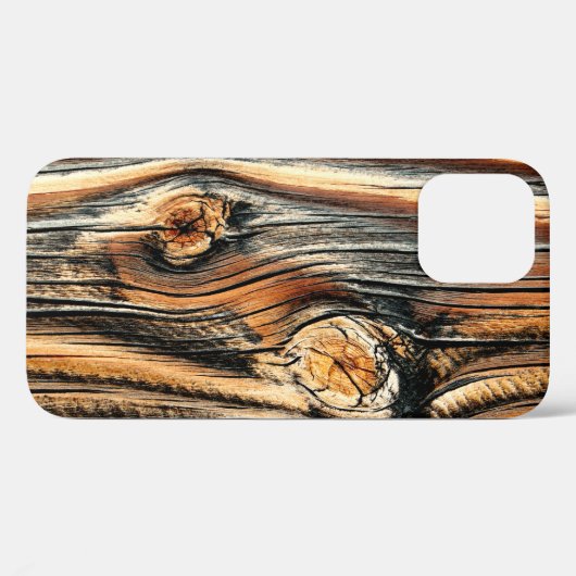 Houtkorrelpatroon Case-Mate iPhone Case (Achterkant (horizontaal))