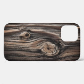 Houtkorrelpatroon Case-Mate iPhone Case (Achterkant (horizontaal))