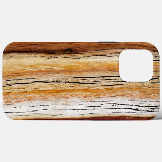 Houtkorrelpatroon Case-Mate iPhone Case (Achterkant (horizontaal))