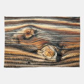 Houtkorrelpatroon Theedoek (Horizontaal)