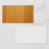 Houtkorrelpatroon Visitekaartje (Voorkant / Achterkant)