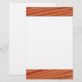 Houtkorrels Briefpapier (Voorkant / Achterkant)