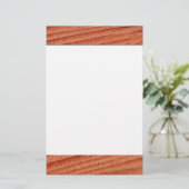 Houtkorrels Briefpapier (Staand voorkant)