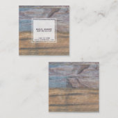 Houtkorrels Eenvoudige Visitekaartjes (Voorkant / Achterkant)