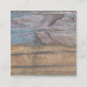 Houtkorrels Eenvoudige Visitekaartjes (Achterkant)