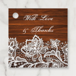 Houtkorrels en houten snoepjes bedankjes labels