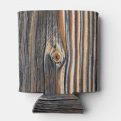 Houtkorrels Knot Texture Blikjeskoeler (Achterkant)