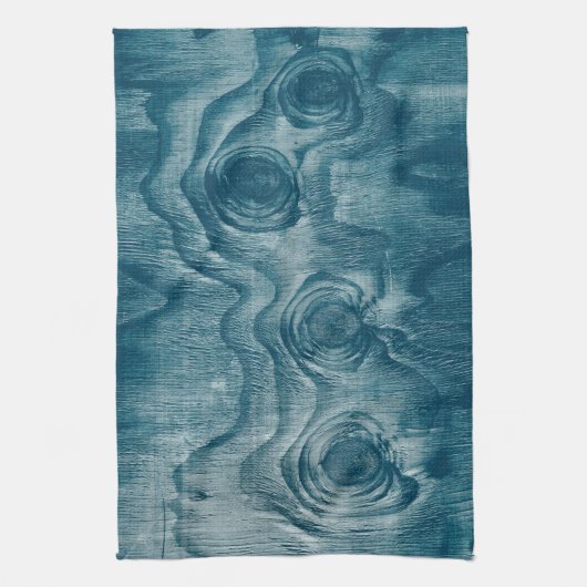 Houtkorrels Knot Texture Theedoek (Verticaal)