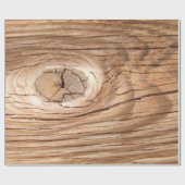 Houtkorrels Knothole-verpakkingspapier Cadeaupapier (Vlak)