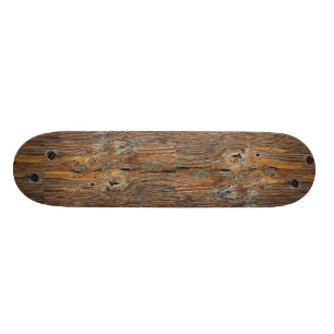 Houtkorrels, plaat van geweerd hout persoonlijk skateboard