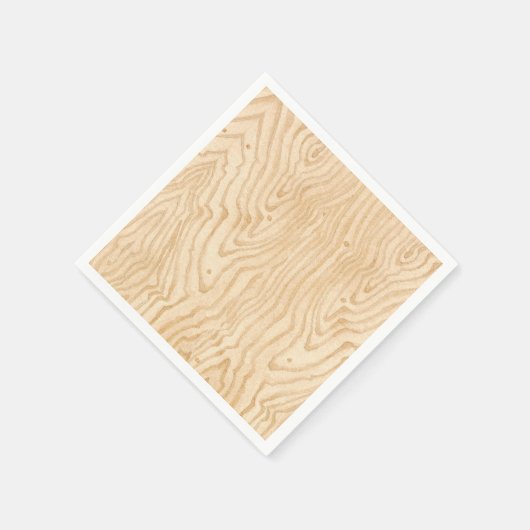 Houtkorrels Servetten (Hoek)