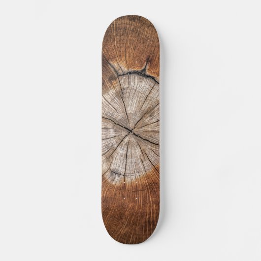 Houtkorrels Skateboard (Voorkant)