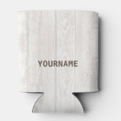 Houtkorrels, sparen Water Drink Bier, gepersonalis Blikjeskoeler (Achterkant)