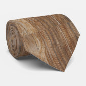 Houtkorrels Stropdas (Opgerold)