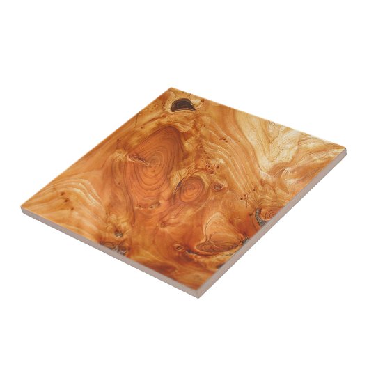 Houtkorrels Tegeltje (Zijkant)