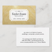 Houtkorrels Visitekaartje (Voorkant / Achterkant)