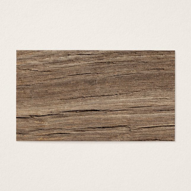 Houtkorrels Visitekaartje (Voorkant)