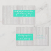 Houtkorrels Visitekaartje (Voorkant / Achterkant)