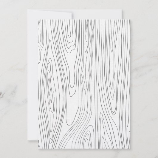 Houtkorrels Weddenschappen - Geel en grijs Kaart (Achterkant)