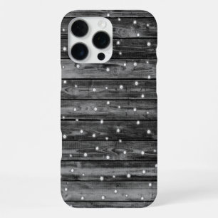 Houtkorreltextuur iPhone 16 Pro Max Hoesje
