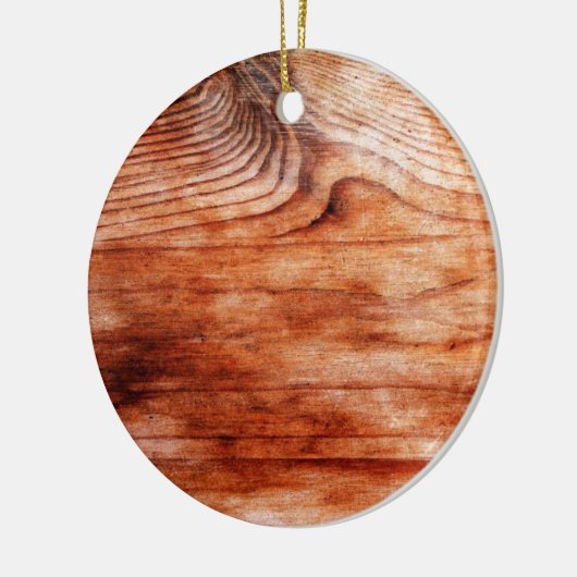 Houtkorreltextuur Keramisch Ornament (Links)