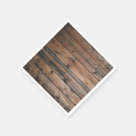 Houtkorreltextuur Servet (Hoek)