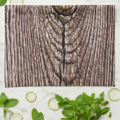 Houtkorreltextuur Theedoek (Gevouwen)