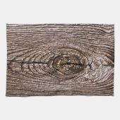 Houtkorreltextuur Theedoek (Horizontaal)