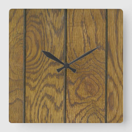 Houtkorrelvloerbedekking Vierkante Klok