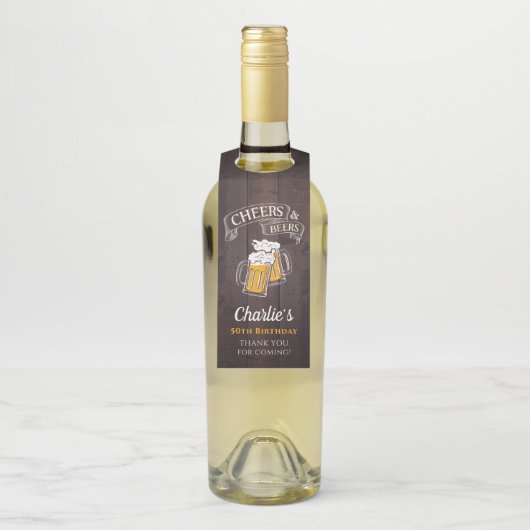 Houtkousen en -bier van elke leeftijd flessenhanger (Op fles)