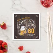 Houtkousen en -bier van elke leeftijd servet (Insitu)