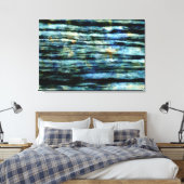  houtkunst canvas afdruk (Insitu (Slaapkamer))