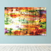  houtkunstbloem canvas afdruk (Insitu (Houten vloer))