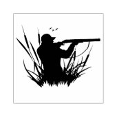 Houtkunststempels/jager Rubberstempel (Afrduk)
