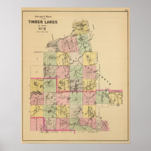 Houtland 2 Atlas Poster (Voorkant)