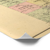Houtland 5 Kaart Atlas Poster (Hoek)