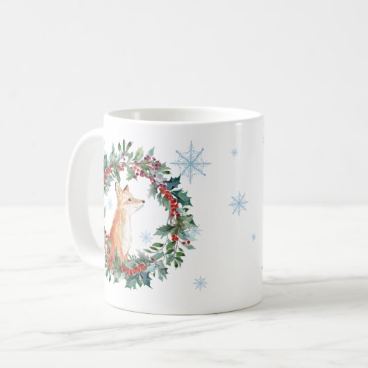 Houtland Fox Koffiemok (Voorkant links)