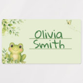 Houtland Gepersonaliseerde Kindernaamlabels Labels (Design 2)