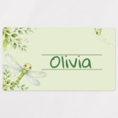 Houtland Gepersonaliseerde Kindernaamlabels Labels (Design 1)