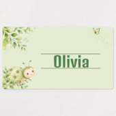Houtland Gepersonaliseerde Kindernaamlabels Labels (Design 1)