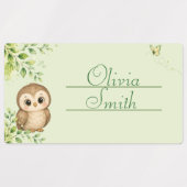 Houtland Persoonlijke Naamlabels voor Kinderen Labels (Design 2)