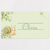 Houtland Persoonlijke Naamlabels voor Kinderen Labels (Design 1)
