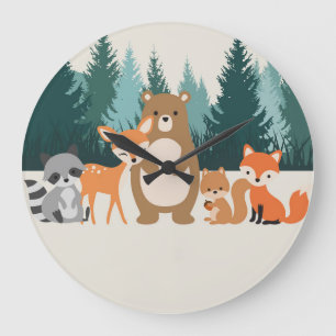 Houtlanddieren Grote Klok