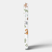 Houtlanddieren Leafy Forest Pattern Monogram Case-Mate iPhone Case (Achterkant / Links)