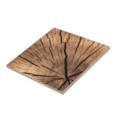 Houtlogboek Tegeltje (Zijkant)