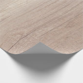 Houtlook Classic Rustige Nostalgische elegante ste Cadeaupapier (Hoek)