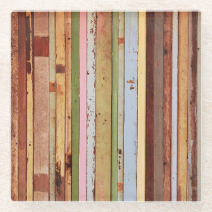 Houtmateriaal:  behang Textuur Glazen Onderzetter