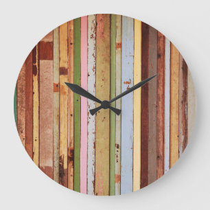 Houtmateriaal:  behang Textuur Grote Klok