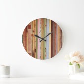 Houtmateriaal:  behang Textuur Grote Klok (Huis)