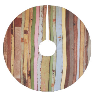 Houtmateriaal:  behang Textuur Kerstboom Rok